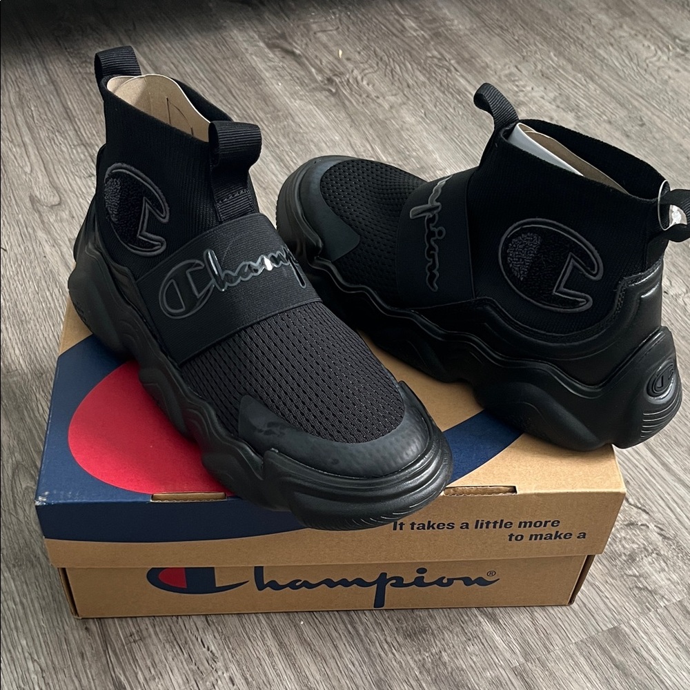 Champion Black Kids Sneakers